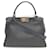 Sac à main Fendi Peekaboo Selleria Medium Cuir Noir  ref.1452414