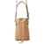 Zucca Borsa a spalla in pelle Mon Tresor di Fendi Rosa Beige  ref.1452448