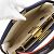 Borsa Fendi Peekaboo Bianco Blu navy - vista 7