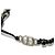 Pulsera de encanto negro Christian Dior - vista 4