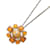 Chanel Necklace Coco Mark Crypoa Metal 07A Silvery Orange  ref.1452942