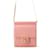 Borsa a spalla in pelle di agnello rosa Chanel con catena  ref.1452956