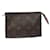 LOUIS VUITTON Monogram Poche Toilette 15 Pouch M47546 LV Auth 80429 Monogramma Tela  ref.1453077