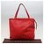 Céline Borsa Tote in pelle rossa CELINE Auth bs15628 Rosso - vista 23