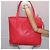 Céline Borsa Tote in pelle rossa CELINE Auth bs15628 Rosso - vista 24