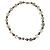 Collana Christian Dior in Cristallo Iridescente e Placcato Oro
