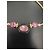 Collana Yves Saint Laurent a Serpente Rosa Legno e Cristalli - vista 3