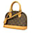 Borsa Alma BB Monogramma Louis Vuitton Marrone  ref.1453292