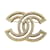 Chanel Coco Mark Rhinestone Brooch Gold-plated  ref.1453307