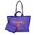 Borsa a mano Chanel Deauville Blu