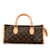 Louis Vuitton Monogram Popincourt Handbag Brown Leather Plastic  ref.1453677