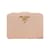 Prada Saffiano Bi-fold Wallet Pink Leather  ref.1453989