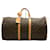 Borsa Boston Keepall 55 Louis Vuitton Marrone Pelle verniciata  ref.1454053