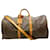 Sac Boston Keepall Bandoulière 55 Louis Vuitton Cuir vernis Marron  ref.1454070