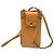 Borsa a spalla in pelle arancione Salvatore Ferragamo