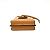 Borsa a spalla in pelle arancione Salvatore Ferragamo - vista 4
