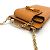Borsa a spalla in pelle arancione Salvatore Ferragamo - vista 7