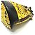 Vintage Gelbe Leder Schultertasche von Versace - Ansicht 4