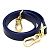 Borsa in pelle blu Saint Laurent - vista 8