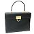 Borsa in pelle nera Salvatore Ferragamo Nero