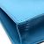 Borsa a spalla in pelle blu Saint Laurent - vista 5