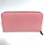 Cartera larga de cuero rosa Prada - vista 2