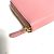 Cartera larga de cuero rosa Prada - vista 6