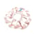 Accessorio per capelli con logo triangolare Prada Rosa  - vista 2