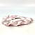 Accessorio per capelli con logo triangolare Prada Rosa  - vista 4