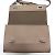 Borsa a spalla in pelle beige Prada BT955X - vista 7