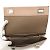 Borsa a spalla in pelle beige Prada BT955X - vista 9