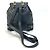 Mochila vintage de couro preto Versace - vista 2
