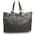 Sac fourre-tout en cuir gris Yves Saint Laurent Marron  - vue 2