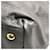 Sac fourre-tout en cuir gris Yves Saint Laurent Marron  - vue 5