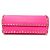 Clutch in pelle rosa Valentino Garavani - vista 2