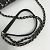 Borsa a spalla Vala Ribbon Chain E834 di Salvatore Ferragamo Nero - vista 6