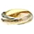 Cartier Trinity Band Ring Golden White gold Yellow gold Pink gold  ref.1454503