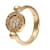 Bulgari Bvlgari Flip Ring aus K18YG Gelbgold und K18WG Weißgoldband Gelbes Gold  ref.1454586