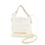 Bolsa de ombro com corrente Chanel 22 Branco Couro  ref.1454703