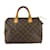 Bolsa Louis Vuitton Speedy 30 Marrom Couro Couro envernizado  ref.1454757