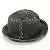 Bucket Louis Vuitton Bonnet Damier Giant Wave Baumwoll-Jeansmütze Schwarz - Ansicht 2