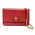 Borsa Vala Ribbon di Salvatore Ferragamo Rosso