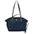 Tote Prada Navy Stoff Schultertasche Marineblau Leinwand  ref.1454828