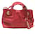 Sac à épaule Gancini DY21 D313 de Salvatore Ferragamo Cuir Rouge  ref.1454829