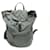Prada Gray Leather Backpack Brown