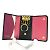 Prada 1PG004 Schlüsseletui in Multicolor mit 4 Ringen Schwarz - Ansicht 3