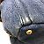 Borsa Tote Prada BN2182 in denim blu - vista 4