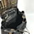 Mochila com logo triangular Prada Preto - vista 12