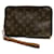 Bolso Clutch Orsay Monogram Louis Vuitton Castaño Monograma Charol  ref.1454972