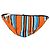 Borsa a Spalla Prada 2VY007 Stripe Arancione